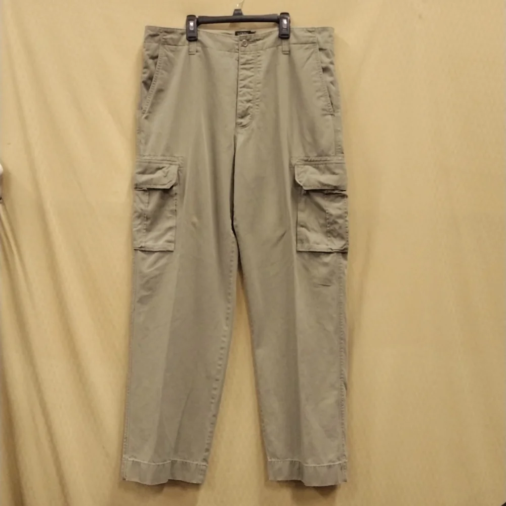 J Crew 36x32 button fly cargo pants